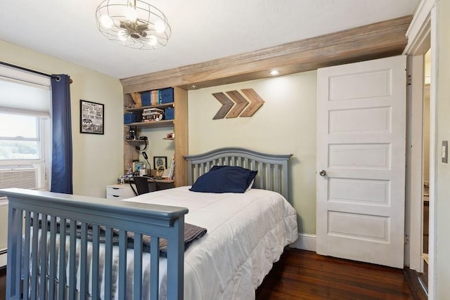 33 Argyle Rd Unit 33, Braintree, MA 02184 - bedroom with dark wood-style floors and baseboards