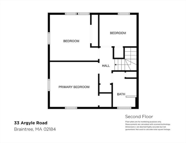 33 Argyle Rd Unit 33, Braintree, MA 02184 - view of room layout