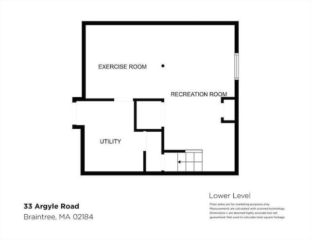 33 Argyle Rd Unit 33, Braintree, MA 02184 - view of room layout