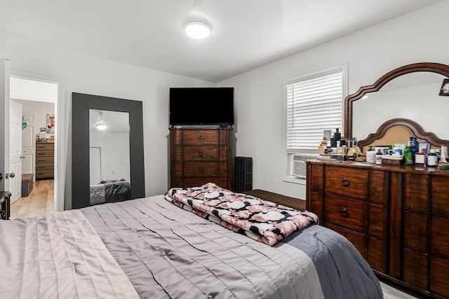 115-117 Clare Ave, Boston, MA 02136 - bedroom featuring light wood-style flooring and cooling unit