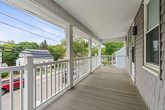 115-117 Clare Ave, Boston, MA 02136 - view of wooden porch