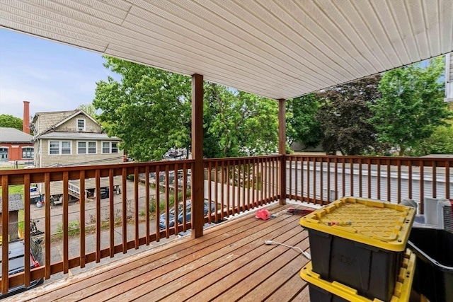 115-117 Clare Ave, Boston, MA 02136 - view of deck