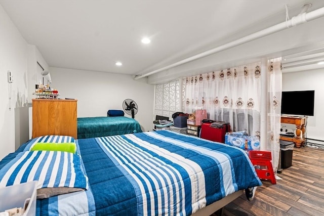 115-117 Clare Ave, Boston, MA 02136 - bedroom with wood finished floors and recessed lighting