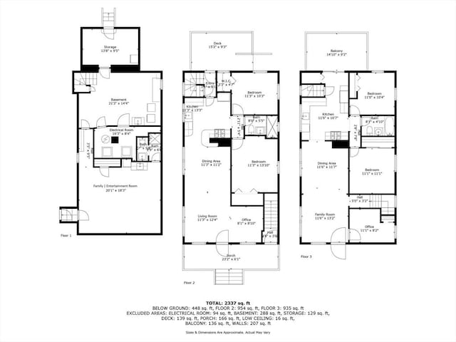 115-117 Clare Ave, Boston, MA 02136 - room layout