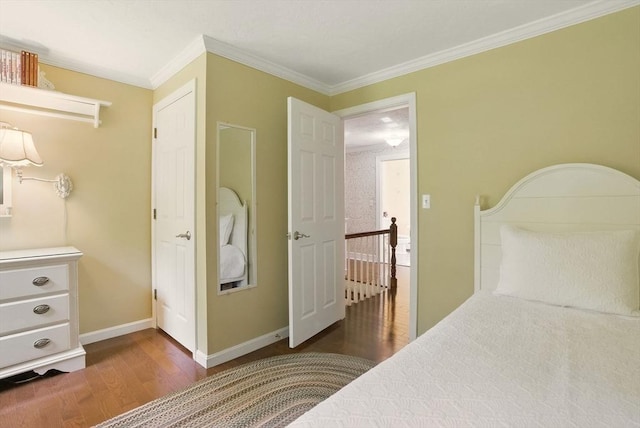 5 Coburn Rd, Hopkinton, MA 01748 - unfurnished bedroom featuring wood finished floors, crown molding, and baseboards