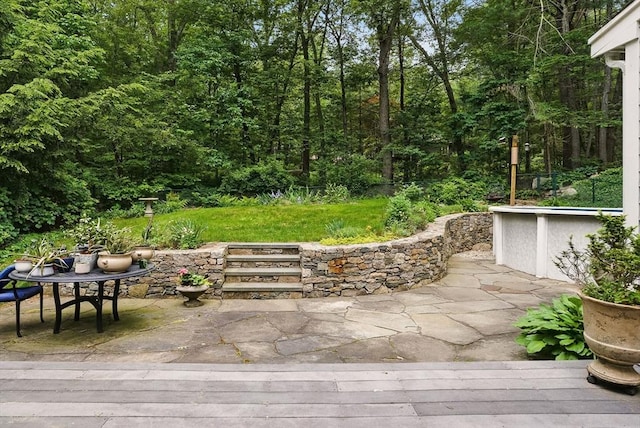 5 Coburn Rd, Hopkinton, MA 01748 - view of patio with a deck