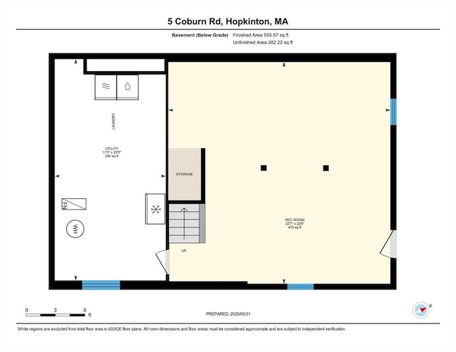 5 Coburn Rd, Hopkinton, MA 01748 - property floor plan