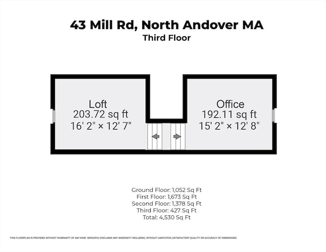 43 Mill Rd, North Andover, MA 01845 - view of home floor plan