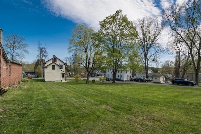 view of yard