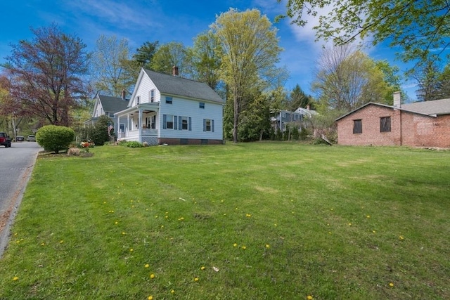 view of yard