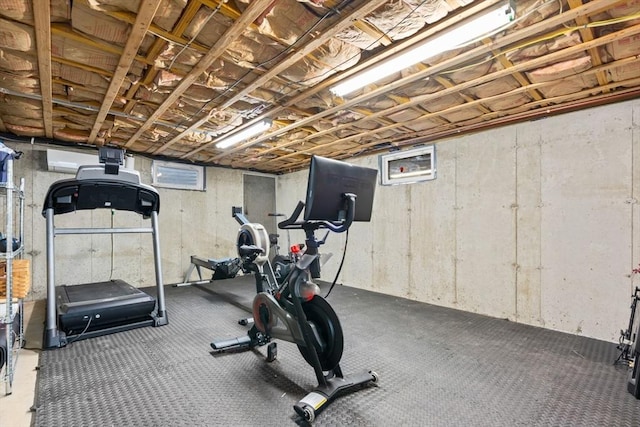 view of workout room