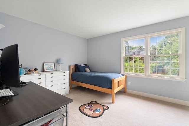 7 Cider Hill Ln, Sherborn, MA 01770 - bedroom featuring light carpet, baseboards, and a desk