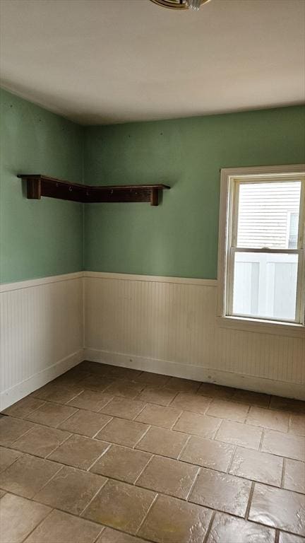 21 Morey St, Attleboro, MA 02703 - unfurnished room featuring wainscoting