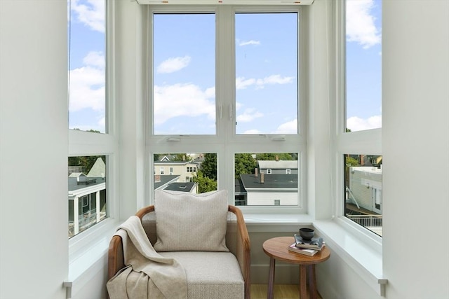 sunroom with a wealth of natural light