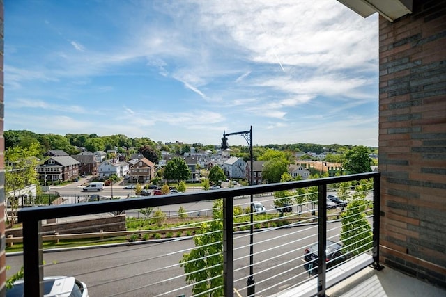 191 Washington St Unit 308, Boston, MA 02135 - balcony with a residential view