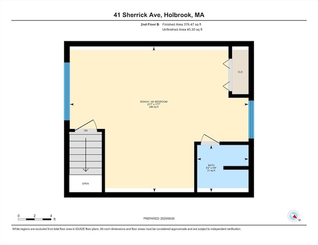 41 Sherrick Ave, Holbrook, MA 02342 - view of floor plan / room layout