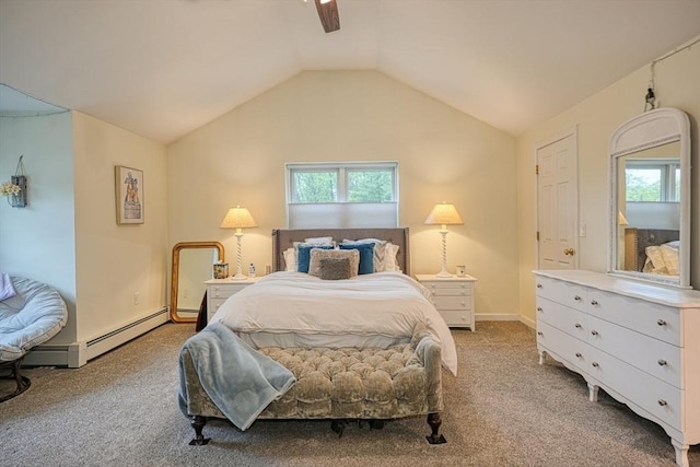 5 Rollie Shepard Dr, Millbury, MA 01527 - bedroom with carpet flooring, multiple windows, lofted ceiling, and baseboards