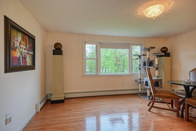 5 Rollie Shepard Dr, Millbury, MA 01527 - office space featuring light wood finished floors, baseboard heating, and baseboards