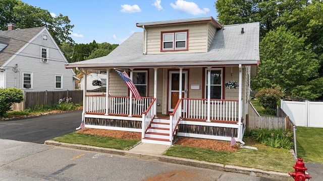 30 Edge Hill Rd, Lynn, MA 01904 - view of front of house featuring a porch and roof with shingles