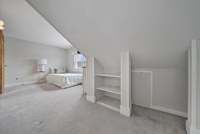 30 Edge Hill Rd, Lynn, MA 01904 - carpeted bedroom featuring lofted ceiling and baseboards