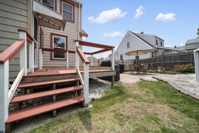 30 Edge Hill Rd, Lynn, MA 01904 - view of yard with a deck and a patio