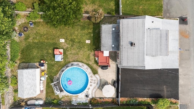 30 Edge Hill Rd, Lynn, MA 01904 - bird's eye view of a pool area