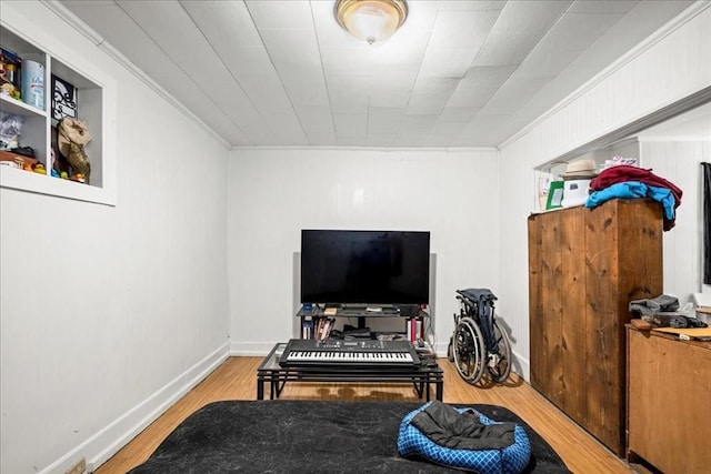 39 Worcester St, Southbridge, MA 01550 - living area with wood finished floors, crown molding, and baseboards