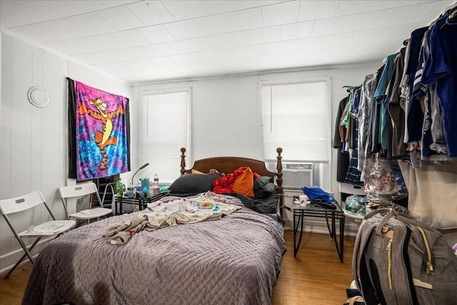 39 Worcester St, Southbridge, MA 01550 - bedroom featuring wood finished floors and cooling unit