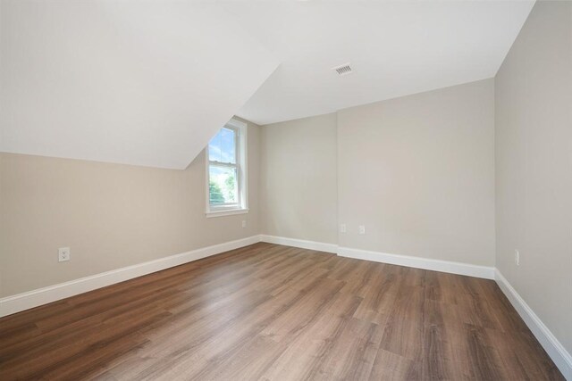 41 Adams St, Fairhaven, MA 02719 - additional living space featuring wood finished floors and lofted ceiling