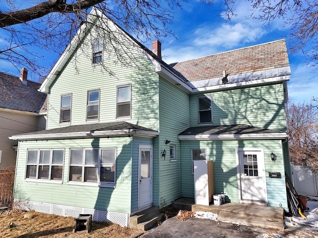 view of back of house