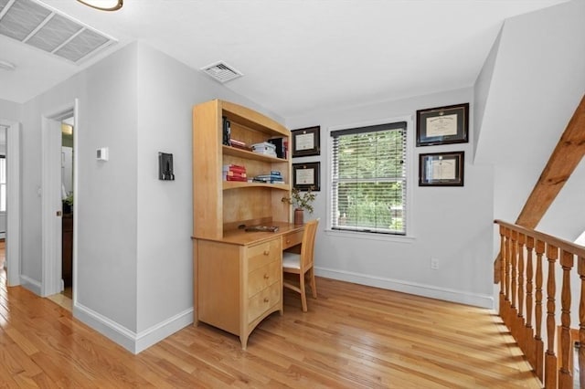 35 Crest Rd, Lynnfield, MA 01940 - home office featuring light wood-type flooring and baseboards