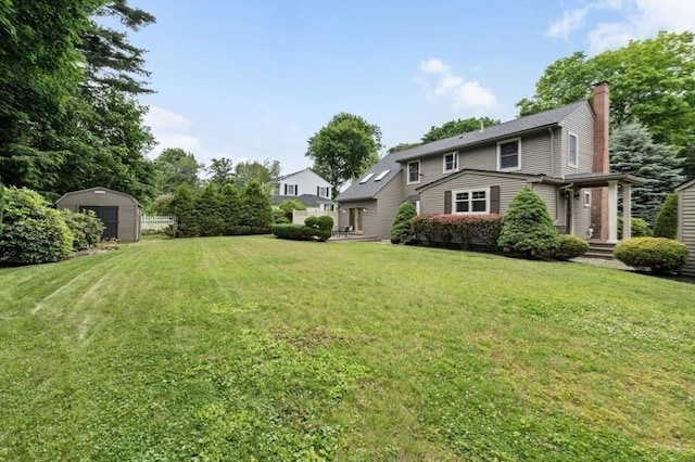 35 Crest Rd, Lynnfield, MA 01940 - view of yard featuring a shed