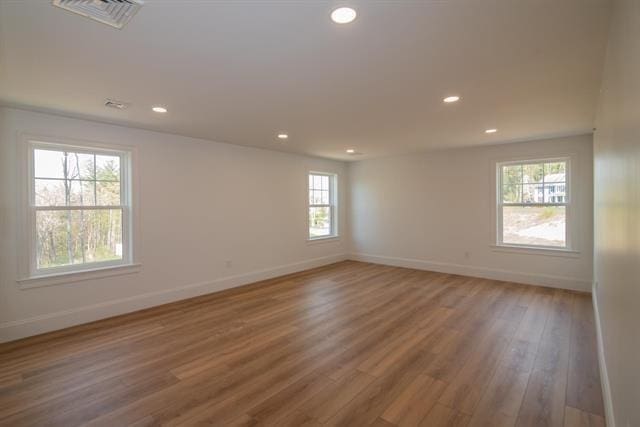 6 Carmel Rd, Pelham, NH 03076 - unfurnished room featuring baseboards, recessed lighting, and wood finished floors