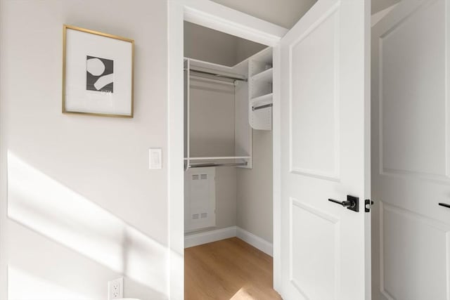 view of closet