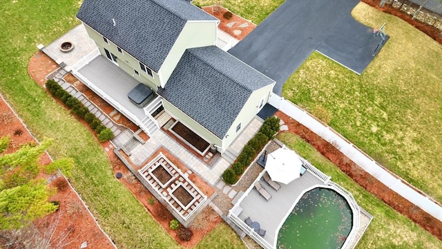 aerial view