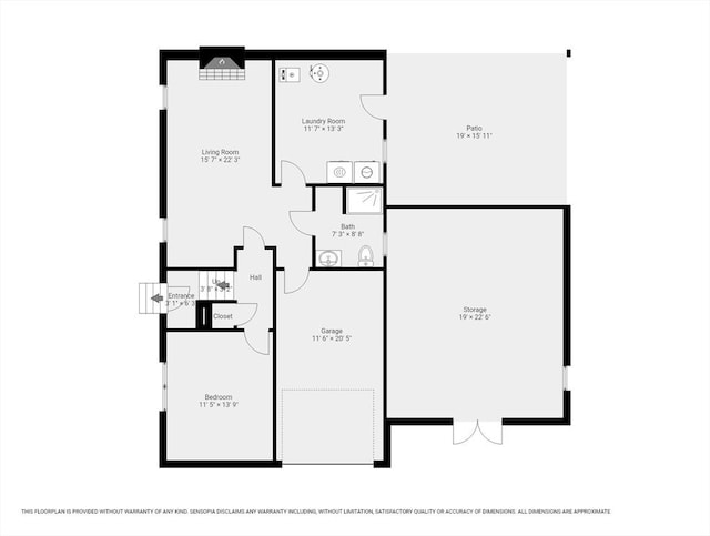 11 Adams St, Foxboro, MA 02035 - floor plan