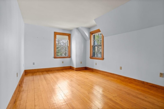 301 Old Billerica Rd, Bedford, MA 01730 - additional living space with light wood finished floors and baseboards