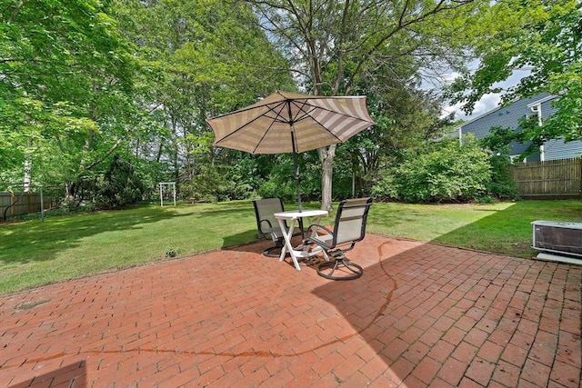 19 Oakdale Rd, Canton, MA 02021 - view of patio featuring view of scattered trees