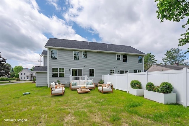 72 N Mast St Unit 1, Goffstown, NH 03045 - back of property featuring an outdoor living space