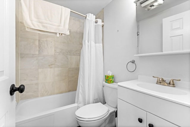 390 Riverway Unit 24, Boston, MA 02115 - full bath featuring vanity, toilet, and shower / bath combination with curtain