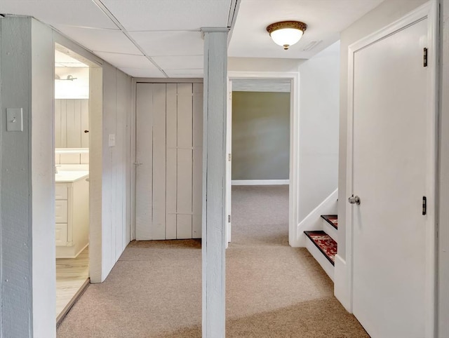 4 Gary Rd, Norton, MA 02766 - corridor with light colored carpet