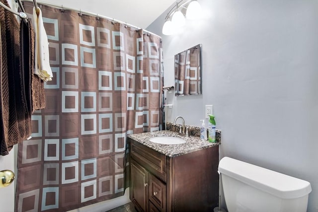 80 Brush Hill Ave Unit 33, West Springfield, MA 01089 - full bath featuring vanity, toilet, and a shower with shower curtain