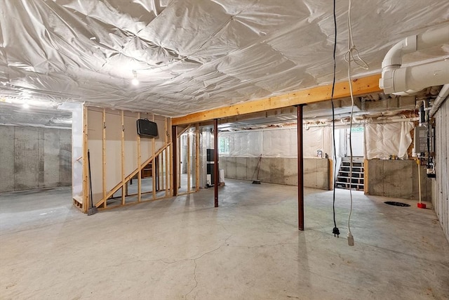 131 Great Rd, Shirley, MA 01464 - basement featuring stairs