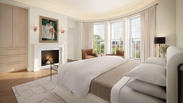 94 Mount Vernon St, Boston, MA 02108 - bedroom featuring a high end fireplace