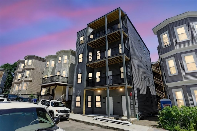 34 Woodford St Unit 2, Boston, MA 02125 - view of property at dusk