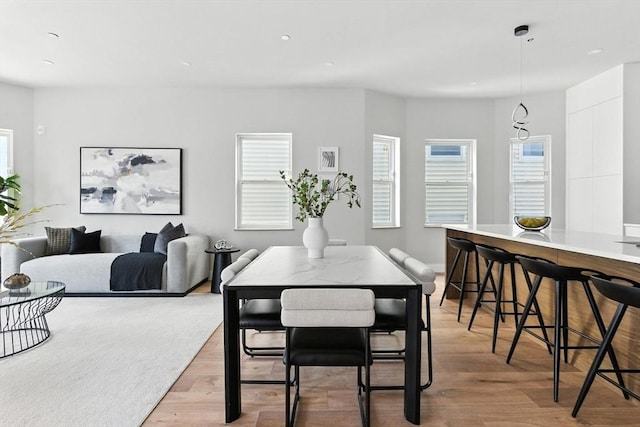 34 Woodford St Unit 2, Boston, MA 02125 - dining space featuring recessed lighting and wood finished floors