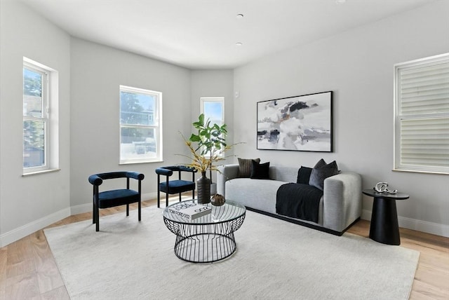 34 Woodford St Unit 2, Boston, MA 02125 - living room with plenty of natural light and light wood-style floors
