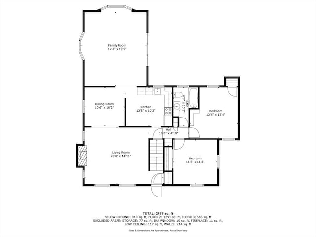 52 Harding Rd, Lexington, MA 02420 - home floor plan