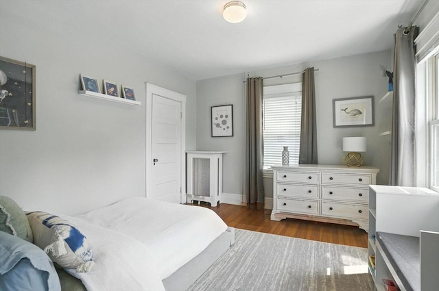 31 Dudley St, North Andover, MA 01845 - bedroom with dark wood finished floors and baseboards