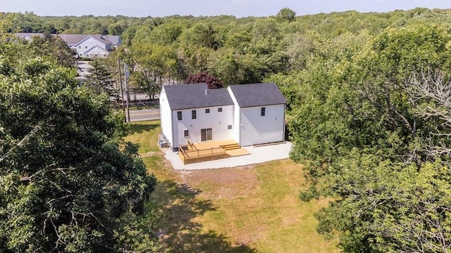 776 Allen St, Dartmouth, MA 02747 - view of subject property featuring a forest